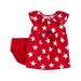 Carter s Child of Mine Baby Girl Patriotic Dress 2-Piece Sizes Newborn-12 Months