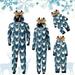 Baqcunre Mens Merry Christmas Family Outfit with Mens Zip Hoodie Christmas Jumpsuit Sets Pajamas for Men Family Christmas Pajamas Matching Sets Pajama Set Lounge Set Black M