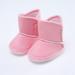 Baby Boys Girls Fleece Lined Winter Warm Snow Boots Soft Sole Crib Shoes Booties for Newborn Infant Toddler