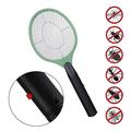 Electric Mosquito Racket Killer Electric Fly Swatter Fryer Flies Cordless Battery Power Bug Zapper Insects Racket Kills Home Bug