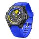 SMAEL Men Digital Watch Sports Fashion Wristwatch Shock Resistant Luminous Stopwatch Alarm Clock Calendar TPU Watch