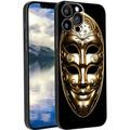 Classic-theater-masks-0 phone case for iPhone 13 Pro for Women Men Gifts Classic-theater-masks-0 Pattern Soft silicone Style Shockproof Case