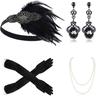 1920s Accessories for Women Flapper Accessories the Gatsby Accessories Set for Women