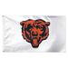 WinCraft Chicago Bears 3' x 5' White 1-Sided Deluxe Flag