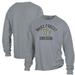Men's ComfortWash Gray Wake Forest Demon Deacons Arch Logo Garment Dyed Long Sleeve T-Shirt