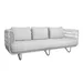 Cane-line Nest 3 Seater Outdoor Sofa with Cushion Set - 57523WSW | 75233Y1301