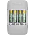 Eco Charger Pro Chargeur de piles rondes NiMH LR03 (aaa), LR6 (aa) - Varta