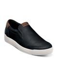 Nunn Bush Kore City Walk Moc Toe Slip-on - Mens 7 Black Oxford Medium