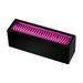 Plastic Makeup Brush Drying Holder Desktop Cosmetic Organizer Portable Lipstick Display Stand (Black and Red)