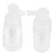 2 Pcs Spray Bottles Prickly Heat Powder Sprayer Travel Baby
