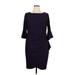 Alex Evenings Cocktail Dress - Sheath: Purple Dresses - New - Women's Size 16