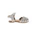 Rachel Shoes Sandals: Silver Print Shoes - Kids Girl's Size 6