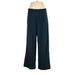 Ann Taylor Casual Pants - High Rise: Teal Bottoms - Women's Size Large