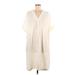 H&M Casual Dress: Ivory Dresses - New - Women's Size Large