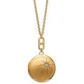 RACHEL JACKSON Large Stellar Star Locket Necklace - Gold