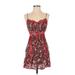 Intimately by Free People Casual Dress: Burgundy Dresses - Women's Size X-Small