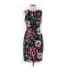 Tommy Hilfiger Casual Dress - Sheath: Purple Print Dresses - Women's Size 4