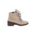 Gentle Souls Ankle Boots: Tan Shoes - Women's Size 8