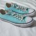 Converse Shoes | Converse Lowtop Sneakers Unisex | Color: Blue/White | Size: Womens 7.5/Mens 5.5 Unisex