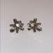 J. Crew Jewelry | Jcrew Crystal Cluster Earring | Color: Gray/Silver | Size: Os