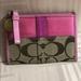 Coach Bags | Coach Pink Coin Purse | Color: Pink/Tan | Size: 5 X 4