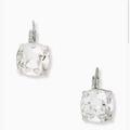 Kate Spade Jewelry | Kate Spade Small Leverback Earrings | Color: Silver | Size: Os