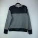 Athleta Tops | Athleta Sweatshirt Womens Medium Gray Black Pullover Colorblock Fuse | Color: Black/Gray | Size: M