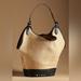 Anthropologie Bags | Anthropologie Nwt Angular Bucket Tote | Color: Black/Tan | Size: Os