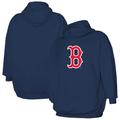 Youth Stitches Navy Boston Red Sox Fleece Pullover Hoodie