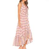 Free People Dresses | Free People Rainbow Dreams Maxi Dress In Pastel Rainbow Combo Size 2 And 4 | Color: Pink/Purple | Size: Various