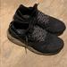 Nike Shoes | Denim Huarache’s | Color: Black/Gray | Size: 9.5