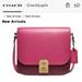Coach Bags | Nwt Coach 609 Hutton Saddle Bag In Colorblock Brass/Confetti Pink Multi Color | Color: Pink/Purple | Size: Os