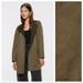 Zara Jackets & Coats | Nwt. Zara Brown Faux Suede Hooded Jacket. Size M. | Color: Brown | Size: M