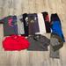 Under Armour Shirts & Tops | Lot Of 13 Under Armour - Athletic Shorts - T Shirts - Summer - Boys Size Xl | Color: Black/Red | Size: Xlb