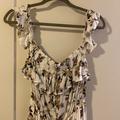 American Eagle Outfitters Dresses | American Eagle Outfitters, Sun Dress, High Low Sundress, Size M | Color: White | Size: M