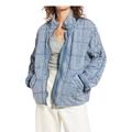 Free People Jackets & Coats | Nwt Free People | Dolman Quilted Knit Jacket | Xs | Color: Blue | Size: Xs