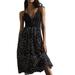 Anthropologie Dresses | Anthropologie Maeve Women’s Dress Black Eyelet Midi Size 1x New | Color: Black | Size: 1x