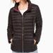 Kate Spade Jackets & Coats | Kate Spade Quilted Down Puffer Full Zip Lightweight Hooded Jacket Black | Color: Black/Pink | Size: Sp