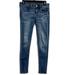 American Eagle Outfitters Jeans | American Eagle Outfitters Blue Super Super Stretch Hi-Rise Jegging Jeans Women 4 | Color: Blue | Size: 4