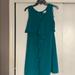 Jessica Simpson Dresses | Beautiful Turquoise Dress With Ruffle | Color: Green | Size: 4