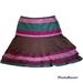 Gucci Skirts | Gucci Multi Layered Color Block Full Skirt Size 46 | Color: Brown/Pink | Size: M