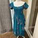 Torrid Dresses | New With Tags Torrid Flowered Dress Size 1x 14/16 | Color: Blue | Size: 1x