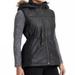 Athleta Jackets & Coats | Athleta Alpine Air Womens Vest Black Full Zip Faux Fur Detachable Hood Sz Small | Color: Black | Size: S