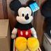 Disney Toys | Nwt 18” Disney Mickey Mouse Plush Stuffed Toy | Color: Black/Red | Size: 18”