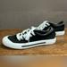 American Eagle Outfitters Shoes | Nwot American Eagle Aeo Womens Canvas Sneakers Size 7 1/2 Black And White | Color: Black/White | Size: 7.5