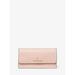 Michael Kors Accessories | Michael Kors Large Pebbled Leather Tri-Fold Wallet Pink New | Color: Pink | Size: Os