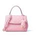 Michael Kors Bags | Michael Kors Satchel Purse Handbag W/ Shoulder Strap + Dust Bag Pink W/ Cutouts | Color: Pink | Size: Os