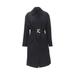 Gucci Jackets & Coats | Gucci Tom Ford 1998 Vintage Black Wool Minimalist Oversized Belted Coat | Color: Black | Size: 36eu