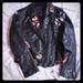 Urban Outfitters Jackets & Coats | Embroidered Leather Jacket | Color: Black | Size: S