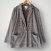 Nine West Jackets & Coats | 5 For $35 Nine West Blazer Jacket Women Size L | Color: Brown | Size: L